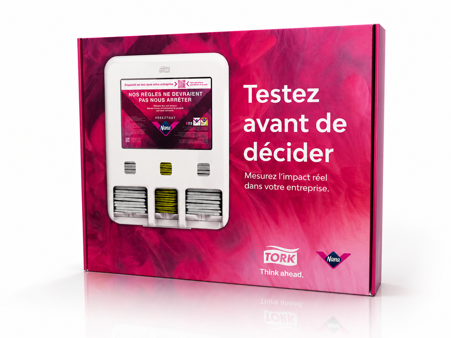 Packshot du coffret Tork x Nana
